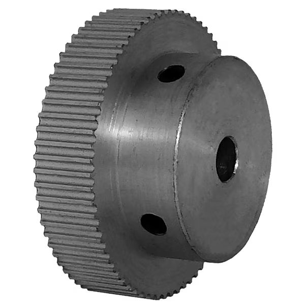 68-2P06-6A3, Timing Pulley, Aluminum, Clear Anodized, , B B Manufacturing, Mfr#: 68-2P06-6A3